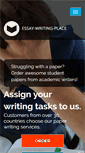 Mobile Screenshot of essay-writing-place.com